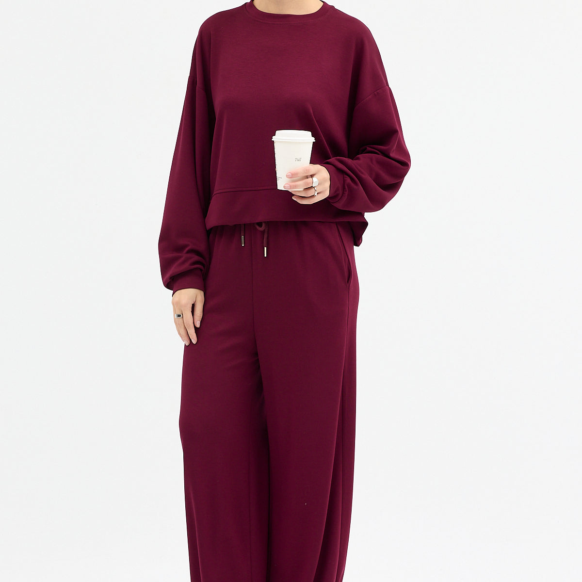 Rahat Esnek Uzun Kollu Premium Yumuşak Kumaş Modal Alt-Üst Takım